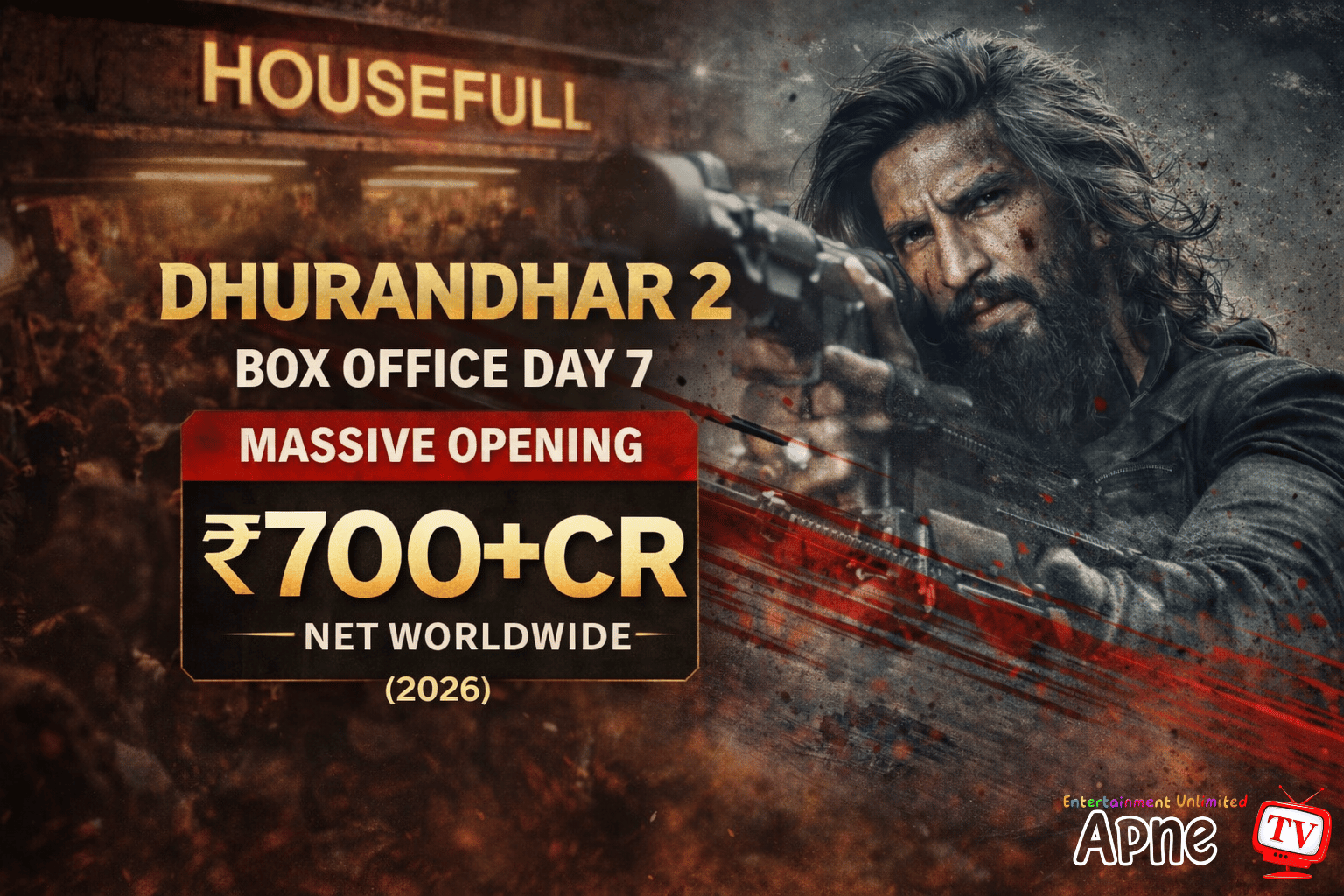 Dhurandhar 2 Box Office Collection Day 7: Will It Hit 1000 Cr?