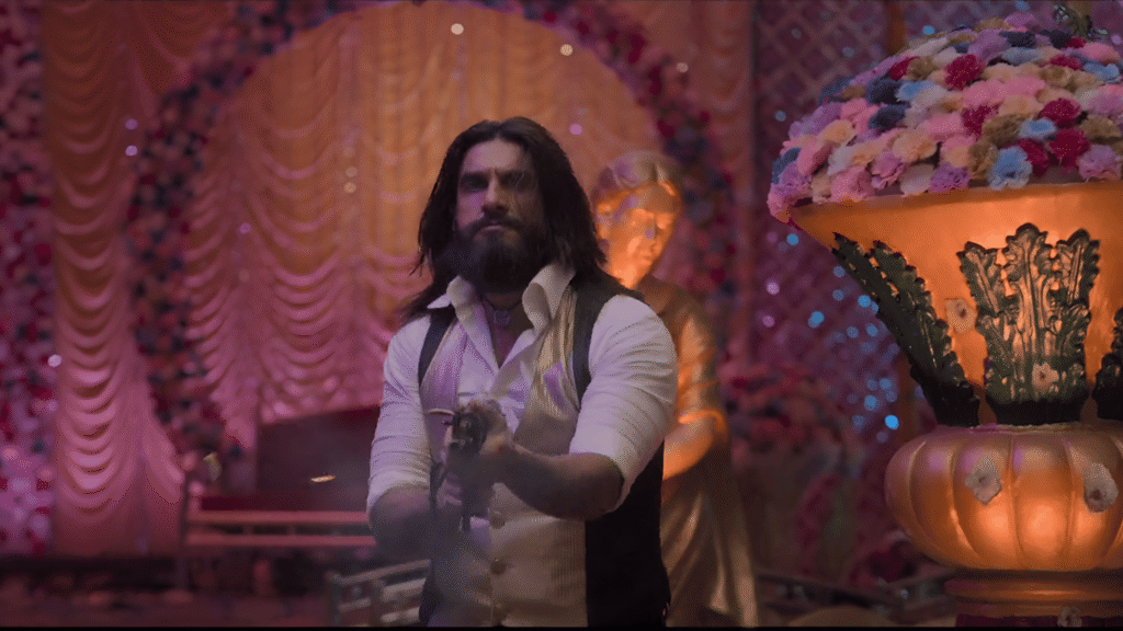Dhurandhar Movie Shooting scene featuring Main Actor: Ranveer Singh.